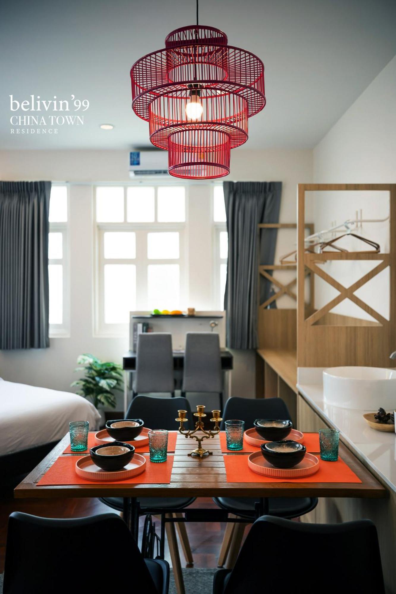 Belivin99 Residence Chinatown Bangkok Buitenkant foto