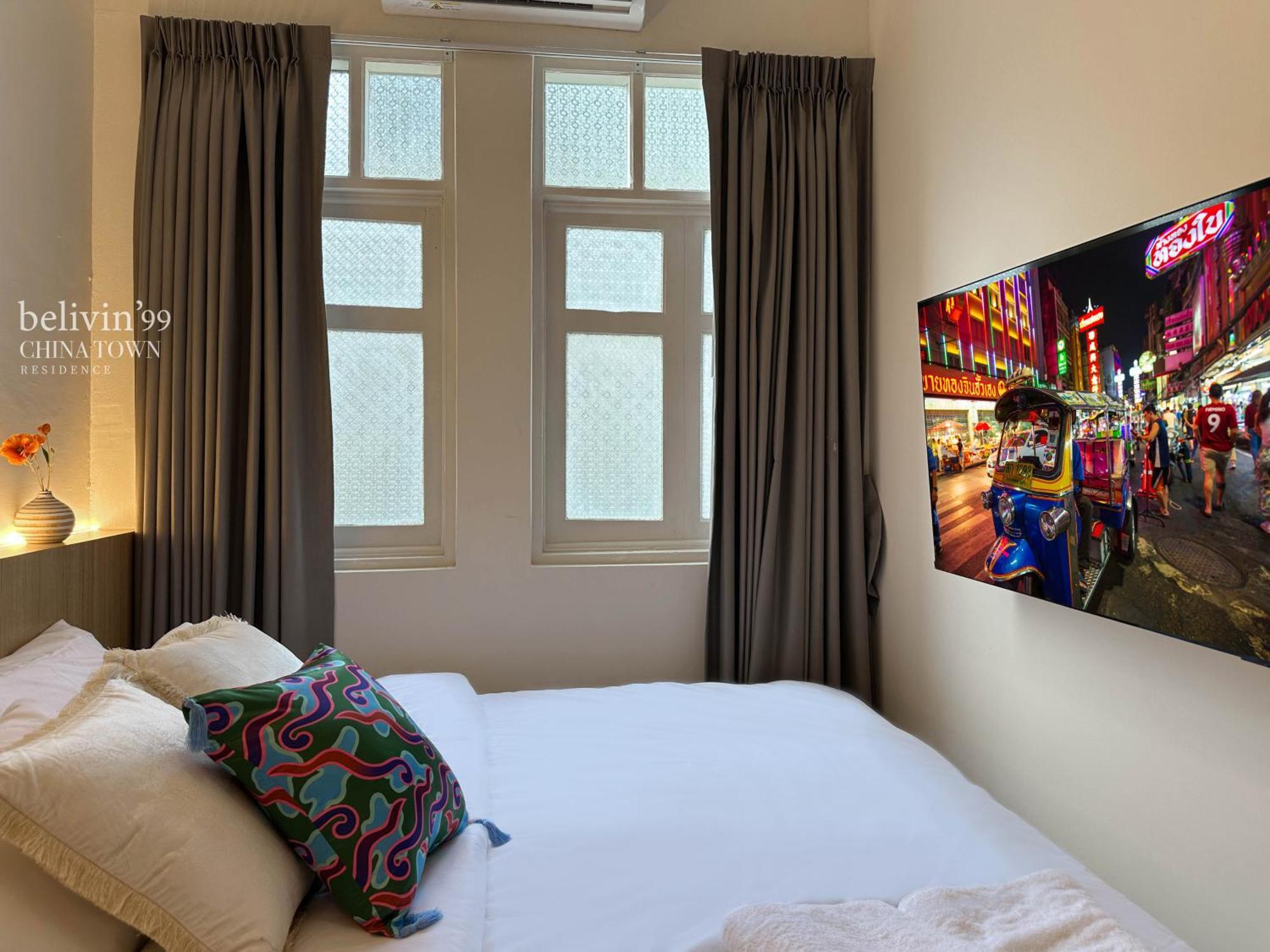 Belivin99 Residence Chinatown Bangkok Buitenkant foto