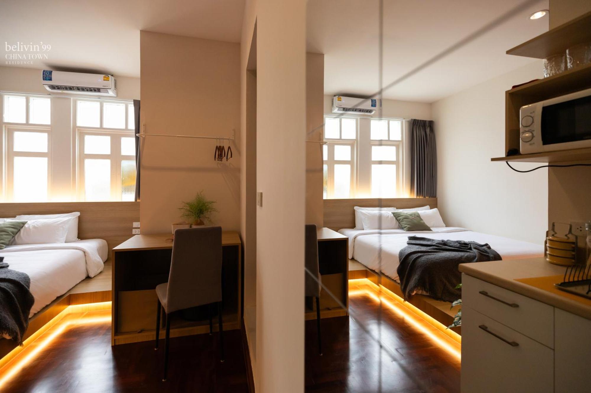 Belivin99 Residence Chinatown Bangkok Kamer foto