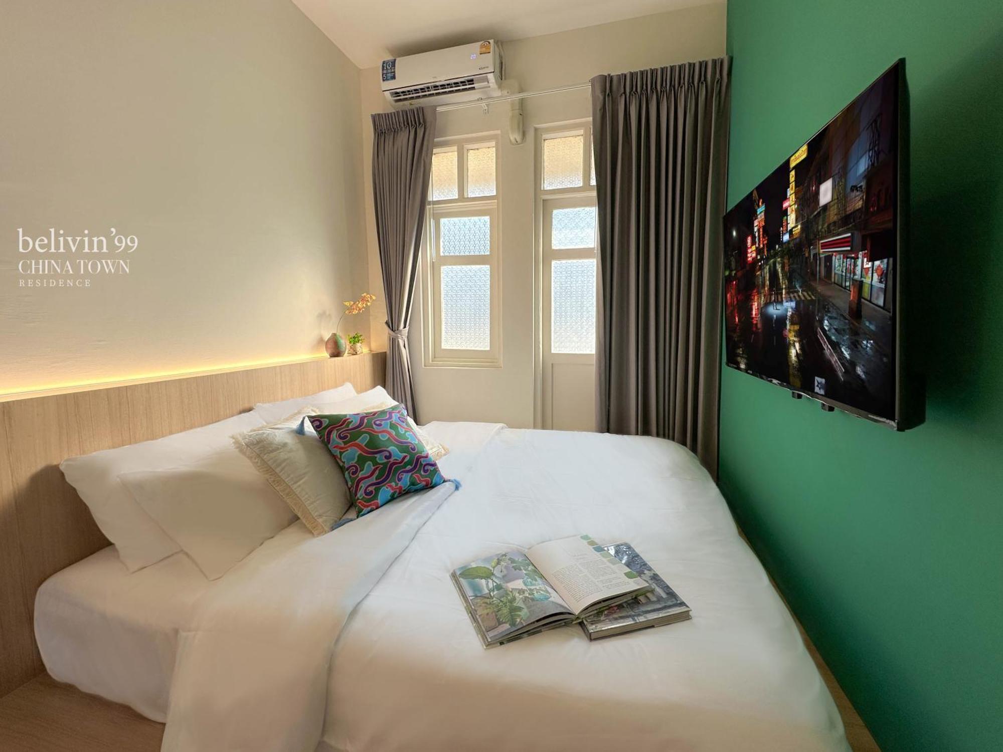 Belivin99 Residence Chinatown Bangkok Kamer foto