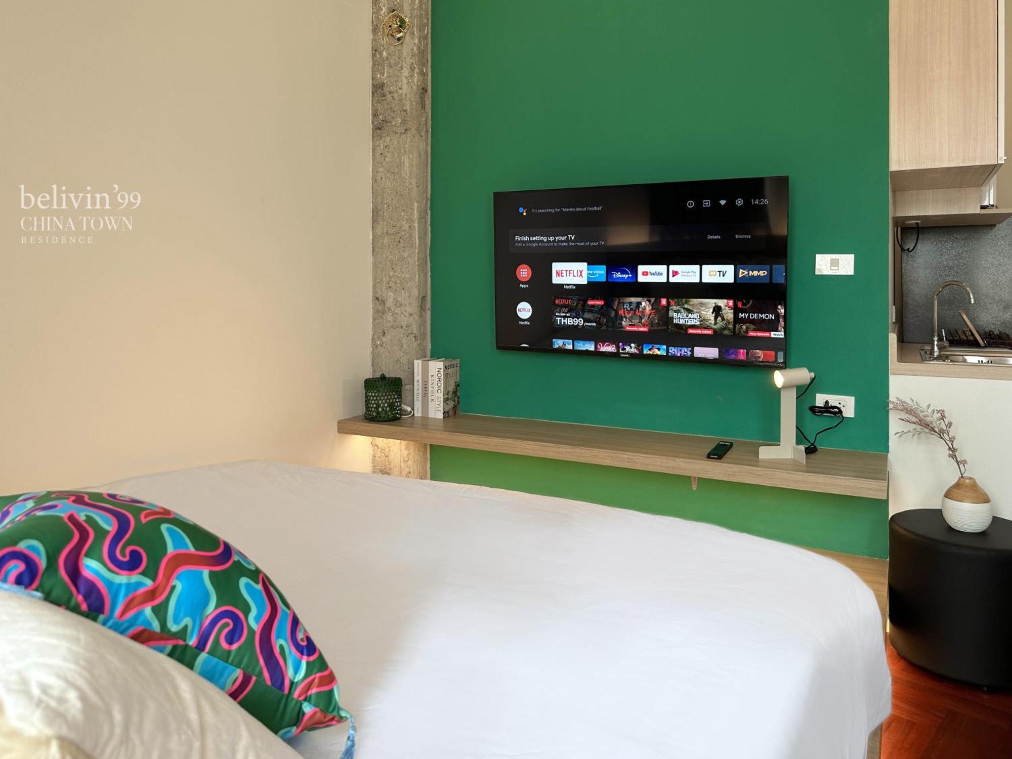 Belivin99 Residence Chinatown Bangkok Kamer foto