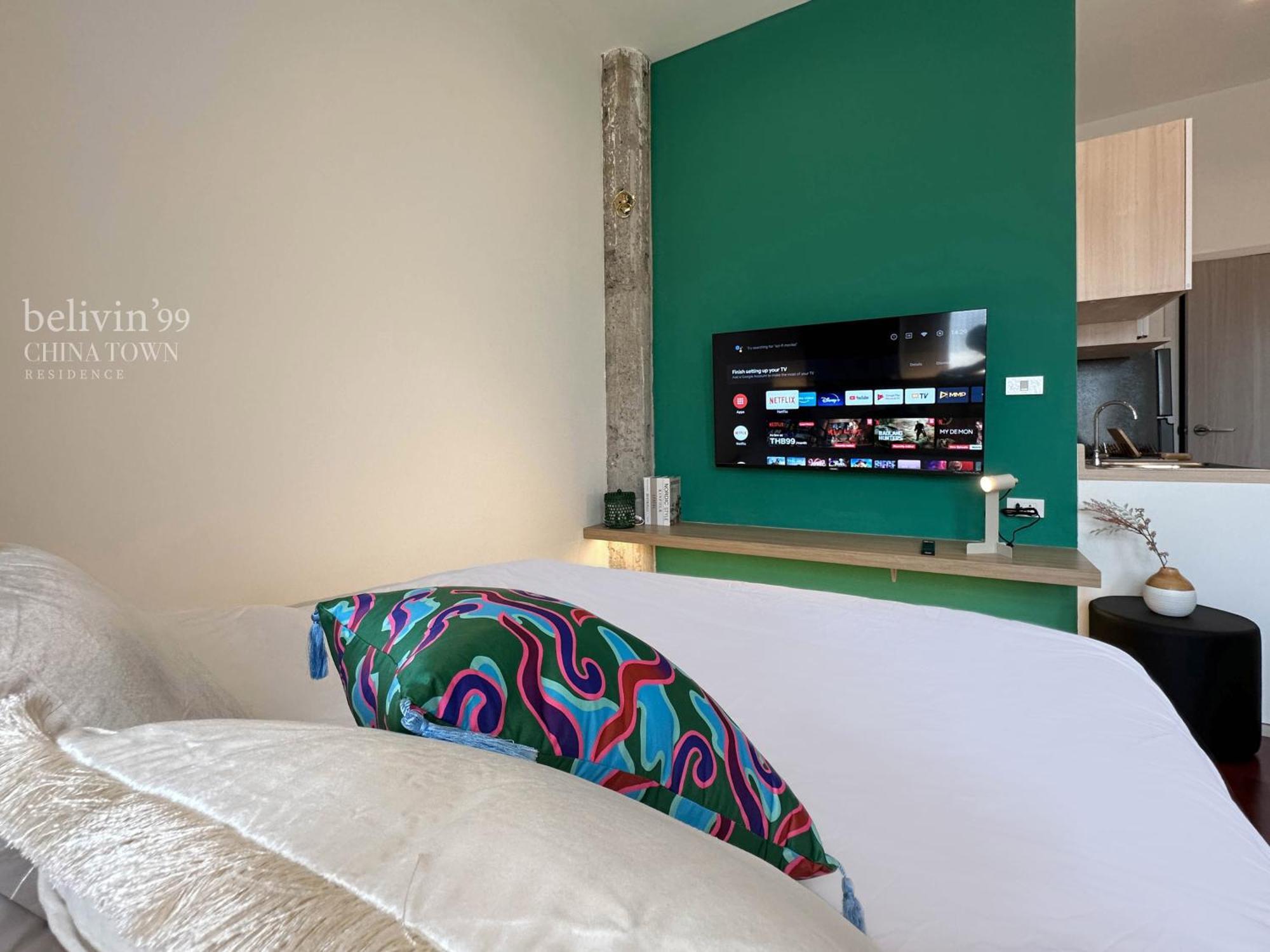 Belivin99 Residence Chinatown Bangkok Kamer foto