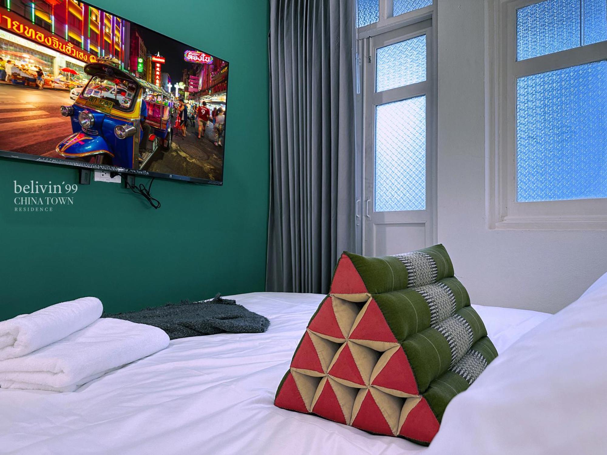 Belivin99 Residence Chinatown Bangkok Kamer foto