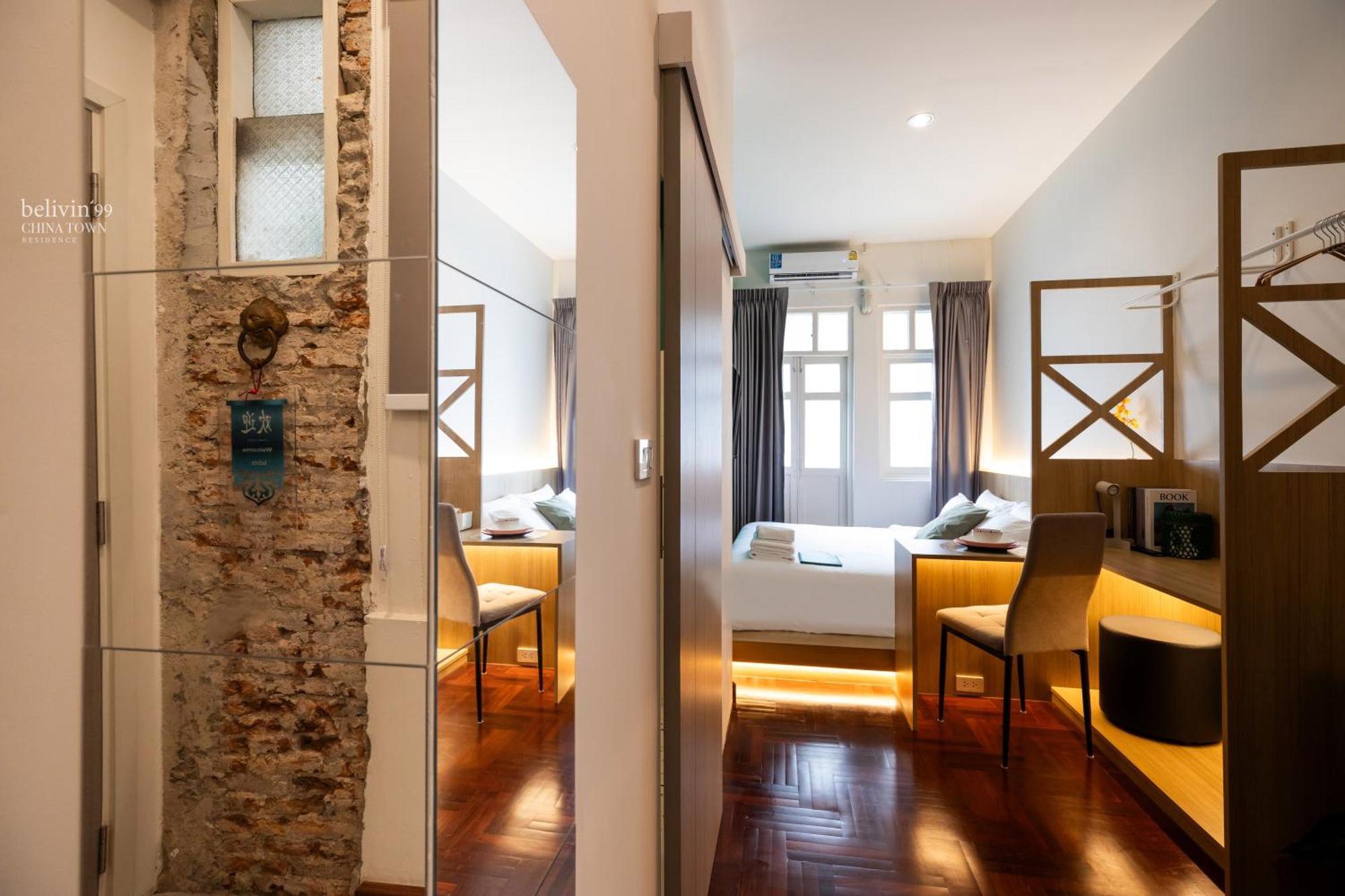 Belivin99 Residence Chinatown Bangkok Kamer foto